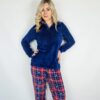 Dámske flaušové pyžamo Laura Biagiotti